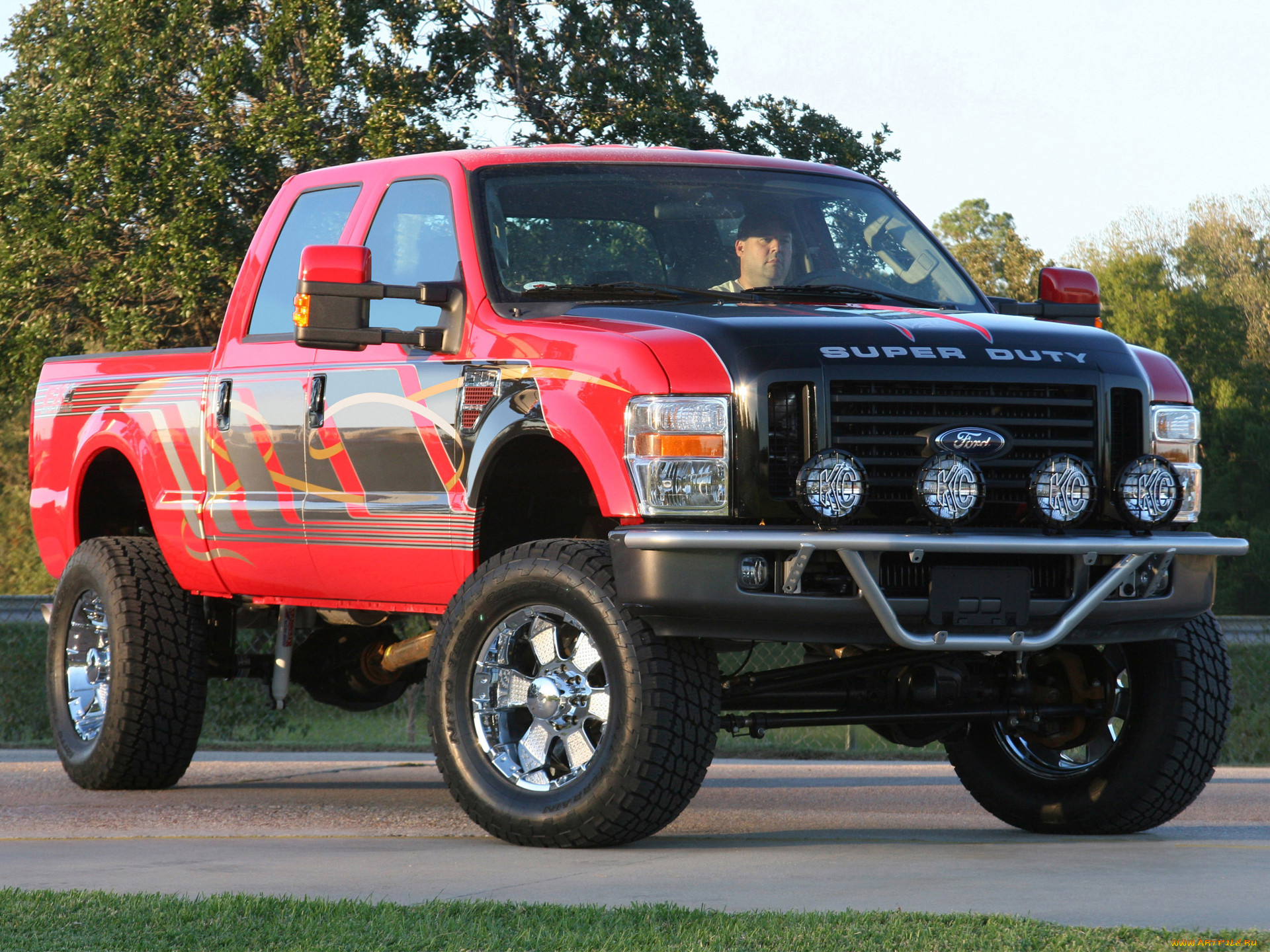 ford, 250, super, duty, by, fabtech, , custom, pick, up, sport